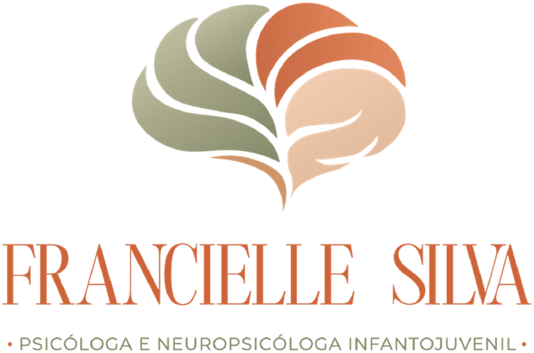 Logomarca Francielle Silva, psicóloga e neuropsicóloga infantojuvenil